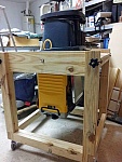 Mobile Woodworking Stand