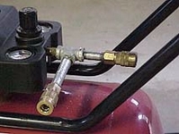 Dual Hose Compressor Manifold