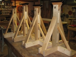 Wood Blocks: Using Wood Blocks Jack Stands
