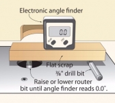 Router Bit Height Indicator