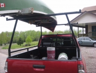 Pickup Canoe Rack