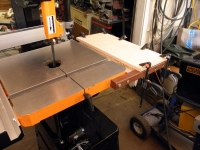 Bandsaw Folding Table Extension
