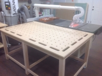 Outfeed and Clamping Table