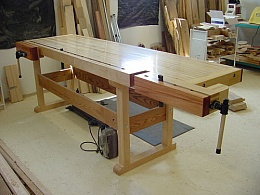 Homemade Woodworking Bench