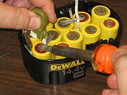 De Walt Rebuild Battery Pack