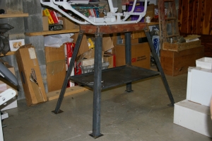 Motorcycle Frame Table