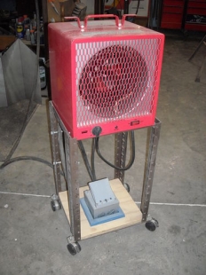 Shop Heater Stand
