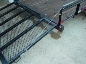 trailer tailgate assist lift homemade utility gate trailers plans ramps dump homemadetools diy jniolon atv ramp spring projects latch fabricated