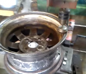 Wheel Polishing Jig