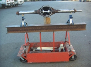Axle Straightening Table