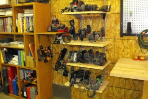 Wall-Mounted Equipment Shelf