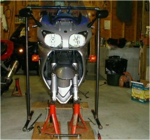 Motorcycle Front End Support Stand