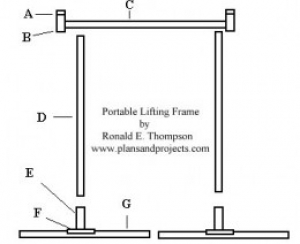Portable Lifting Frame