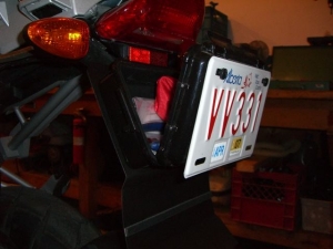 Motorcycle Storage Compartment