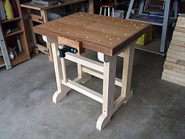 Small Woodworking Bench