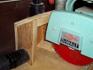 Radial Saw Dust Collector