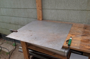 Temporary Welding Table