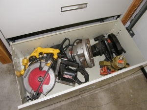 Power Tool Storage Locker