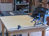 Outfeed and Assembly Table