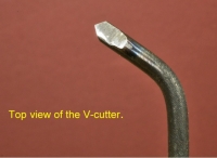 V-Cutter Hollowing Tool