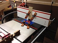 Router in Table Saw Extension