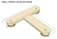 Drill Press Leveling Base