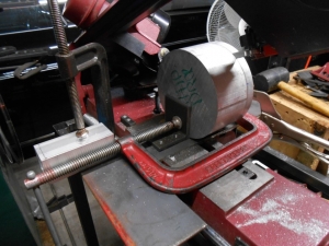 Oversized Work Bandsaw Clamp
