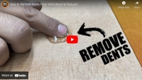 Wood Dent Removal Method