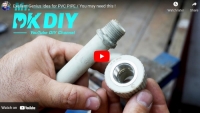 PVC Pipe Threading Method