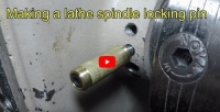 Lathe Spindle Locking Pin