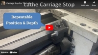 Lathe Carriage Stop