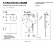 Norman Patent Tool Post
