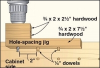 Spaced Hole Drilling Guide