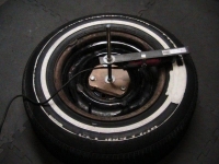 Whitewall Tire Machine