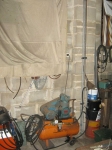 Compressed Air Drying Setup