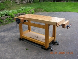 Douglas Fir Woodworking Workbench