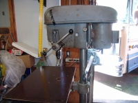 Drill Press Table and Winch