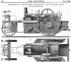 1880 Human-powered tractor with dreadnaught wheels - photo-burrell-boydell-tractor-dreadnaught-x640.jpg
