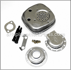 1965 Rupp Dart kart - photo-briggs-muffler.png