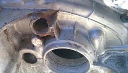 1974 XS/TX650 rebuild-damaged-shifter-drum-mount.jpg