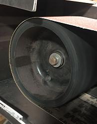 5HP VFD Belt Grinder/Notcher-8-inch-tapered-drive-wheel.jpg
