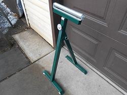 Adjustable height roller floor stand (w/tapered post)-1a.jpg
