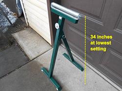 Adjustable height roller floor stand (w/tapered post)-6r.jpg