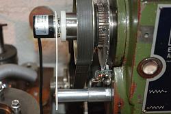 Attaching an occasional use encoder to a lathe spindle.-encodermount004.jpg
