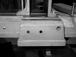 Click image for larger version.&nbsp;

Name:	10 Two holes drilled in saw.jpeg&nbsp;
Views:	402&nbsp;
Size:	80.5 KB&nbsp;
ID:	34916
