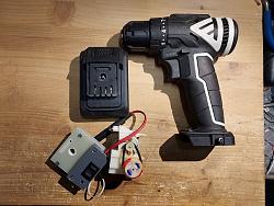 Battery adapter from drill for external LED lights or other low-voltage devices with-k-motor-off.jpg