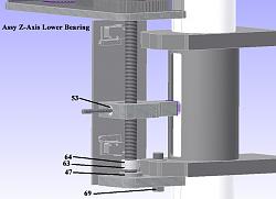 Bridgeport CNC Conversion, Mechanical-assy-z-axis-lower-bearing.jpg
