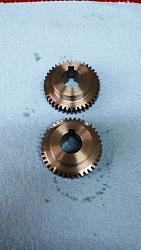Click image for larger version.&nbsp;

Name:	Modified 40T Change Gears Ready to Install.jpg&nbsp;
Views:	1480&nbsp;
Size:	68.4 KB&nbsp;
ID:	3180
