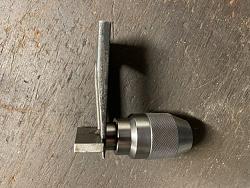 Broken Jacobs JT2 taper in favourite drill chuck.-bb2aeae2-8610-428c-8086-365f8c769a2b.jpeg