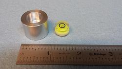 Click image for larger version.&nbsp;

Name:	Ready to install bubble level with Loctite 680.jpg&nbsp;
Views:	929&nbsp;
Size:	63.8 KB&nbsp;
ID:	7855
